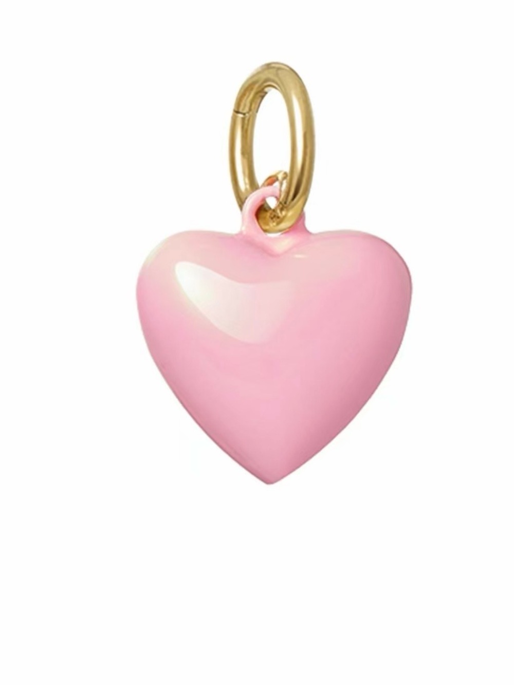 Roxanne Assoulin The Mini Puffy Heart Charms in Pink *NEW*